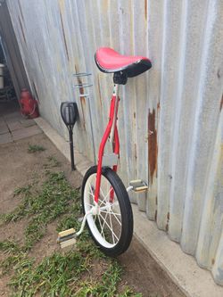 Vintage Sears unicycle repainted great shape $40