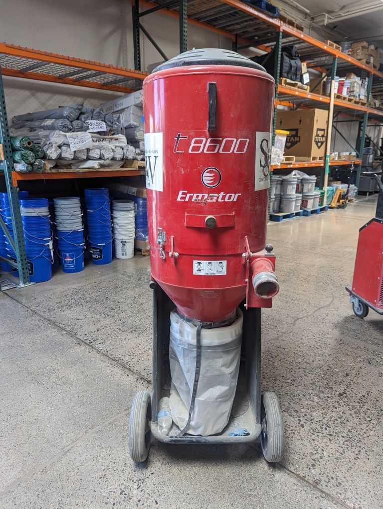 Pullman Ermator T8600, Dust And Slurry Management