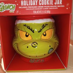 Nice Grinch Cookie Jar 