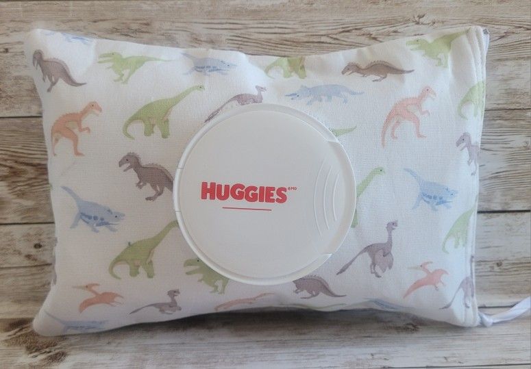 Dinosaurs Huggies Wipes Cover