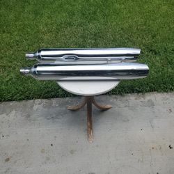 Stock Harley Davidson mufflers