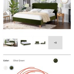 On sale King size 52.5inch  tall headboard Jennifer Taylor Stockholm Wavy Headboard Platform King Bed