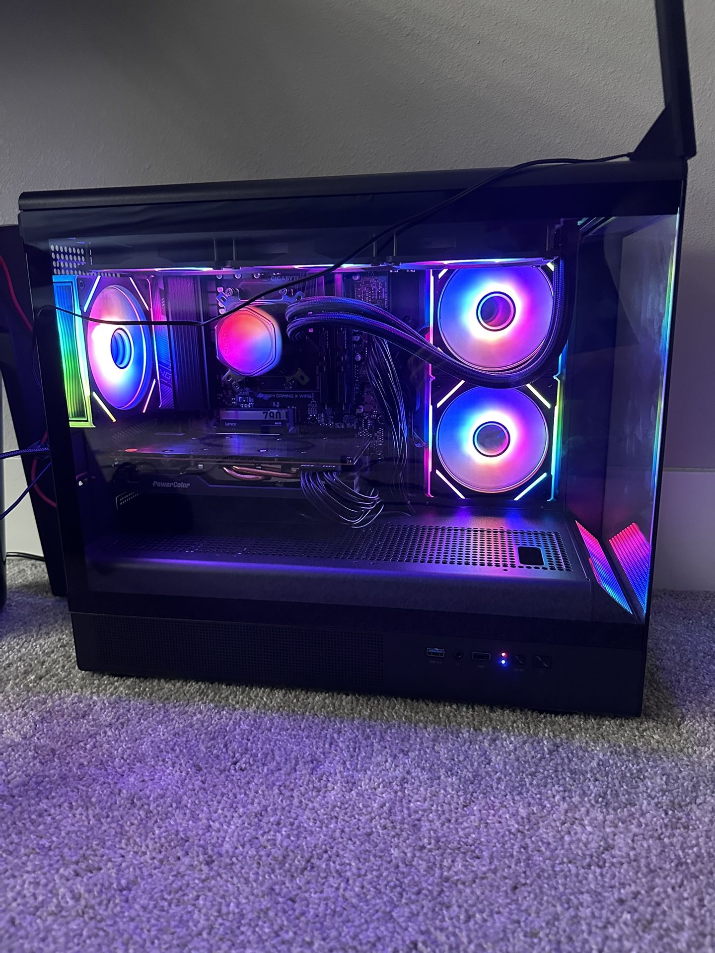 gaming pc r7 7800xt radeon rx6700xt