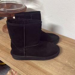 Kookaburra Ugg Boots Kids 2 Black 