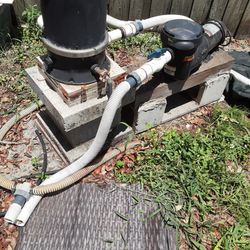 Hayward pool pump and Sta-rite filter system