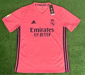 Real Madrid Away Pink Soccer Jersey