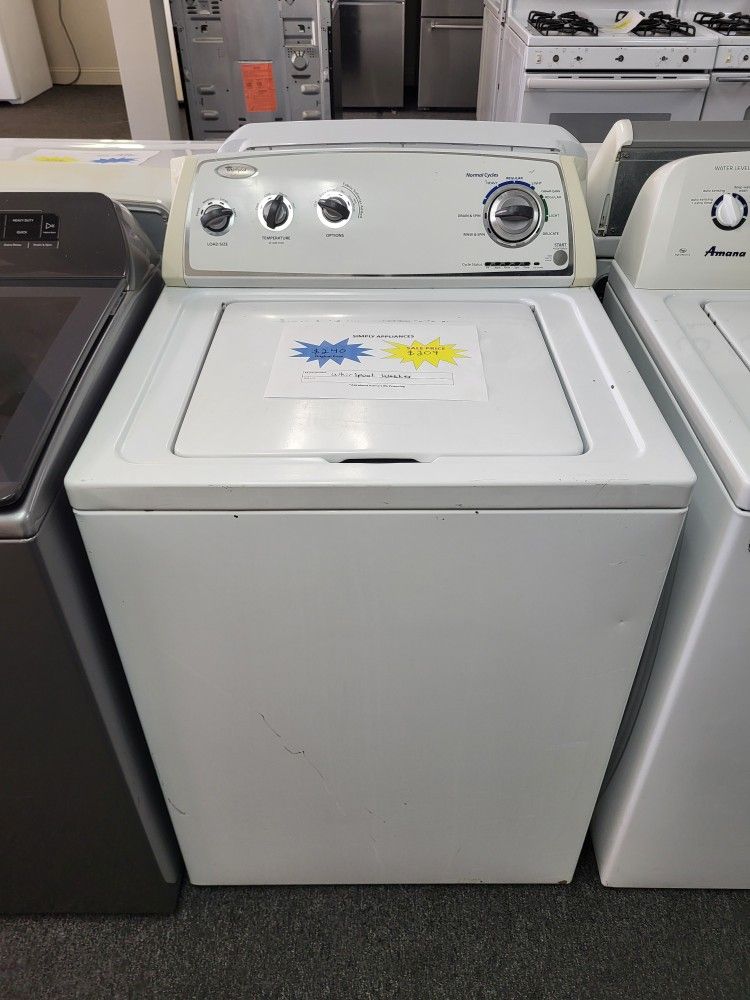 đź‘»Wicked Good Sales! Whirlpool Washer-Warranty Included