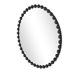 Stunning Beaded Black Mirror Approximately 32x22 Purchase and it was too large for my space