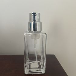 4 Clear Glass Hand Soap Bottles $12.00 Each 