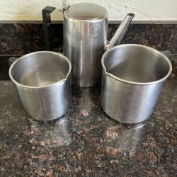 Metal Coffee Serving Set