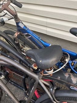 Lot of Used Bicycles