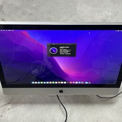 Apple iMac Intel Core i3 27 inch 10GB RAM 512GB SSD macOS Monterey 12 - $149