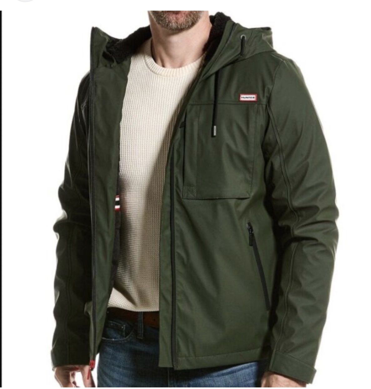 New Hunter Man Jacket Size M