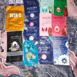 Bunch of Different Face Masks 