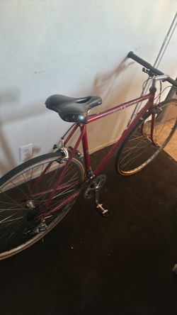 Peugeot red bike