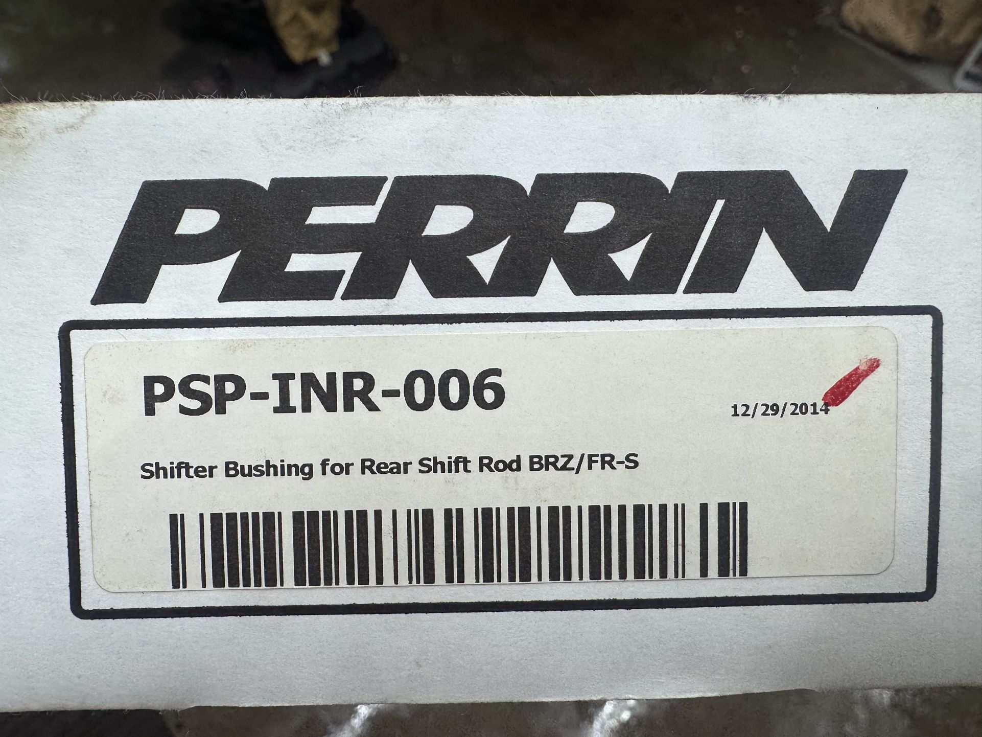 NIB Perrin Rear Shifter Bushing 