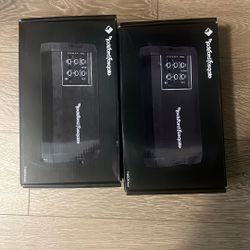 2 ROCKFORD FOSGATE 400 Watt Multi-Channel Amps