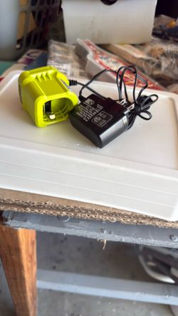 New ryobi charger