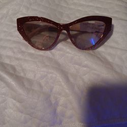 Jimmy Choo Women's JC5004 5047Z Pink Glitter Mirror Rosegold 55mm womens Sunglasses