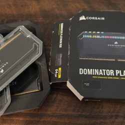 Corsair Dominator Plat. ddr5  32gb 6400Mhz cl 32 RGB  RAM