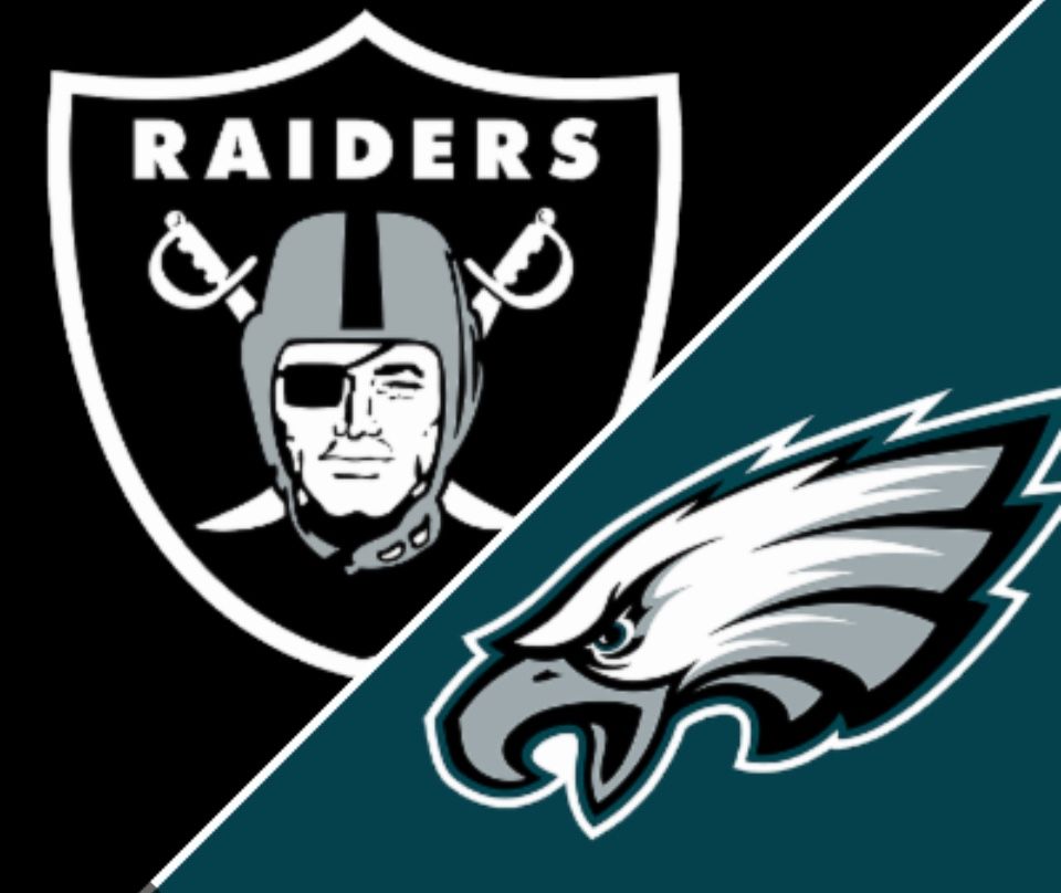 Eagle 🦅 vs raiders I have 2 tickets 🎟️ section 111 row 2 seats 29 & 30 premium seats this game is for December 14th @ 1:00pm amazing view on the gr