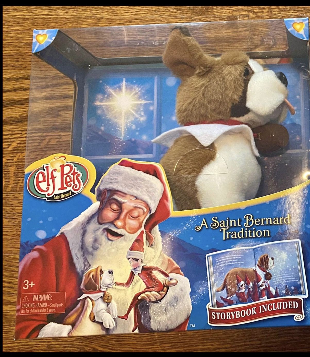BRAND NEW IN BOX Brown Girl Elf on the Shelf With Complete Book And Pet