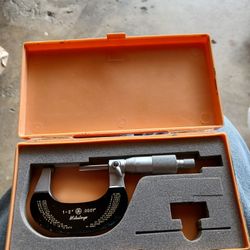 1-2" MITUTOYO MICROMETER 