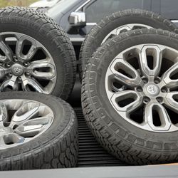 Ram 1500 Laramie OEM Wheels & Tires – For Sale!