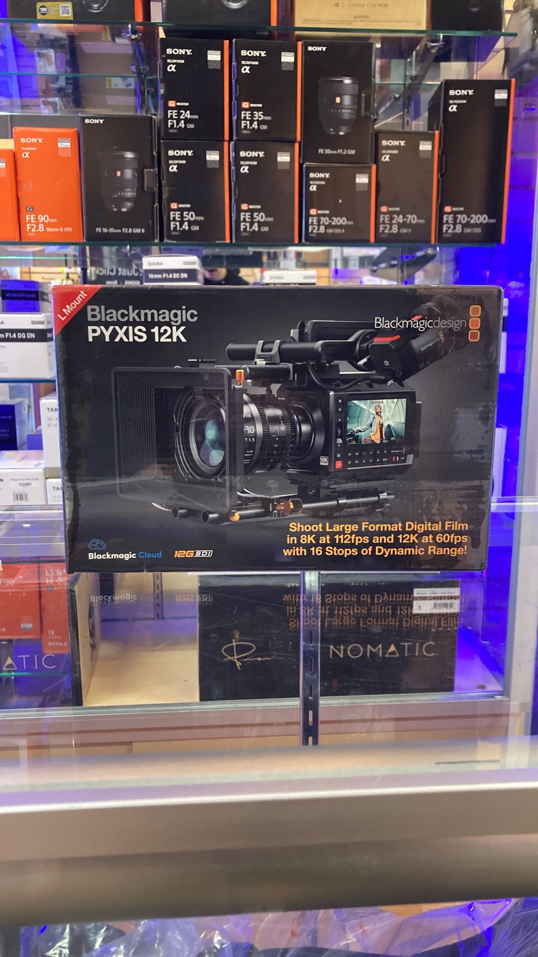 Blackmagic PYXIS 12K Studio Camera For L Mount