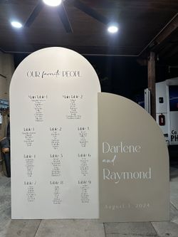 Wedding Seating Chart