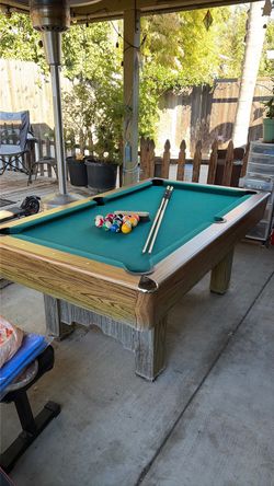 Pool Table plus & cover must come get price very negotiable 🦋!!!