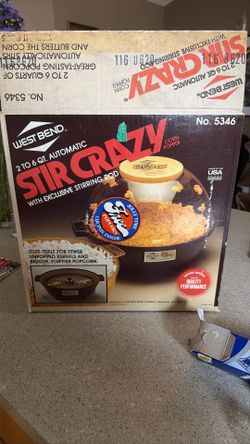 New Automatic Pop Corn Maker