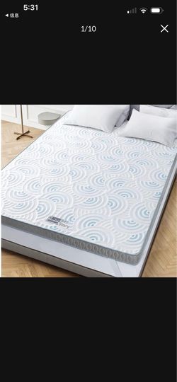 2" Bamboo Charcoal Memory Foam Mattres with Fitted Cover ( Calking)