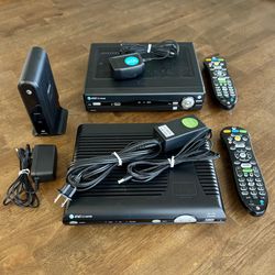 AT&T U-verse TV Equipment for 2 TVs - $25 for the lot, or separately for $7 to $18