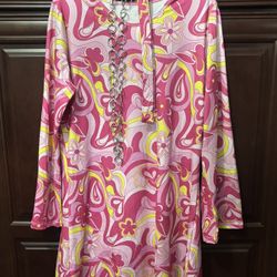 Adorable 2X 70s style 3pc Groovy Dress/Halloween Costume READ DESCRIPTION!!