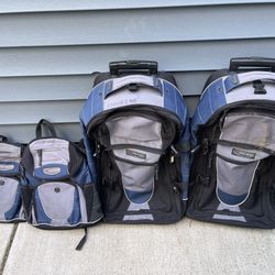 Traveling Bags Or For Hiking Bags selling all together.
