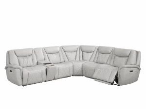 New Luxury Power Reclining Top Grain Leather Sectional Couch! Free Delivery 🚚