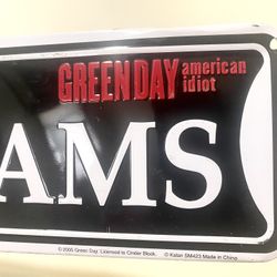 Green Day: Collectible Street Sign