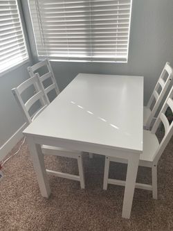 IKEA Dining Table & Chairs - Pickup Only
