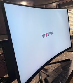 VIOTEK GNV32DB 32-Inch 144Hz QHD 2K Curved Gaming Monitor