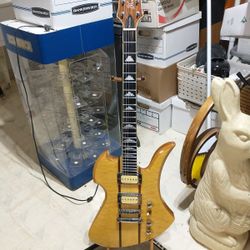 B.C. Rich Mockingbird NJ Classic Series Natural 2005 GFS Dream 90 PU