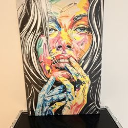 Beautiful Canvas Print 24 X 36 Perfect Condition