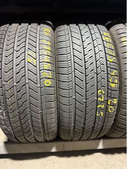 20” tires bridgestone RF 275/45/20 with free installation $100 each