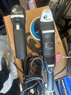 Rupees bigfoot set mark III and mini plus battery polisher kit