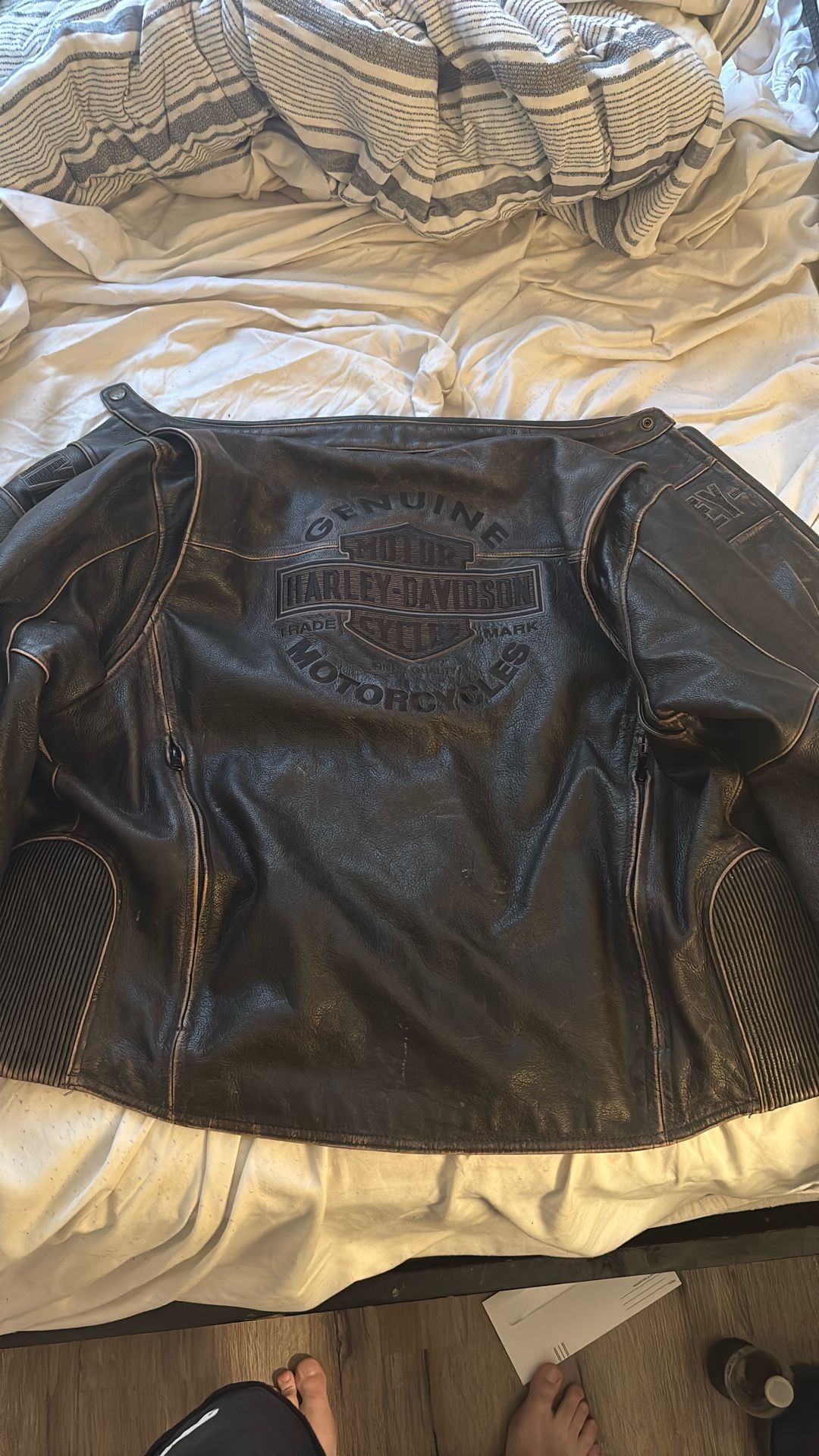 Harley Davidson Rider Wear Leather Jacket