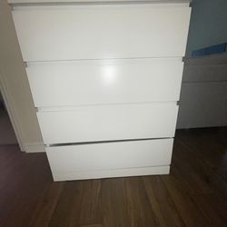 IKEA Malm 4 Drawer Dresser 