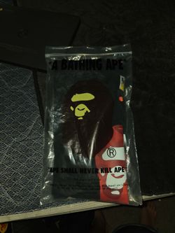 Bape tee-shirt red