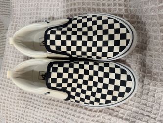 Vans Asher Checkers Black/Natural