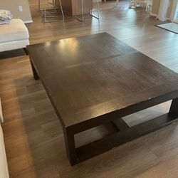 Coffee Table In Solid Wood