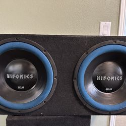 12in Hifonics Subwoofers 